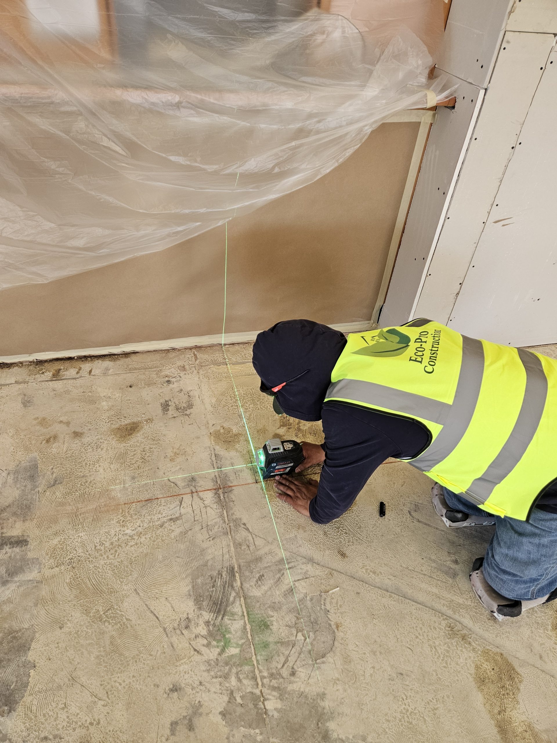Flooring layout